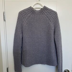 Contemporaine by Simon’s - high neck waffle sweater. size S